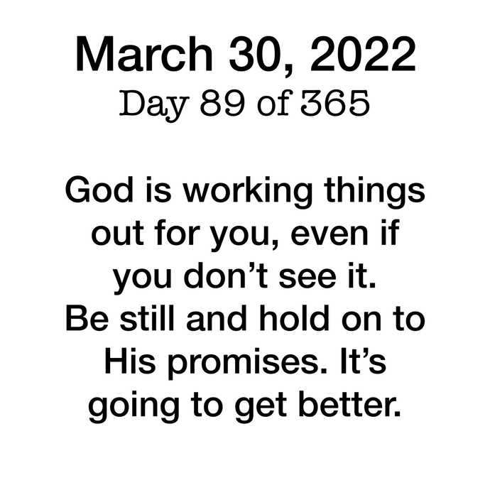 Day 89 Devotional