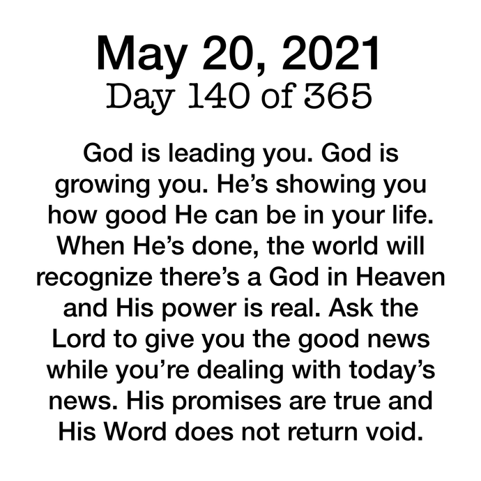 Devotional Day 140