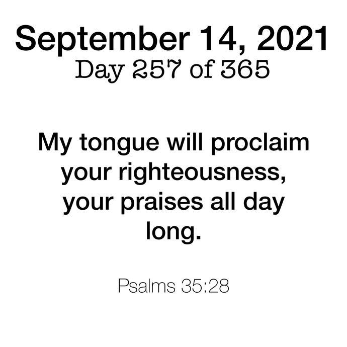Scripture Day 257