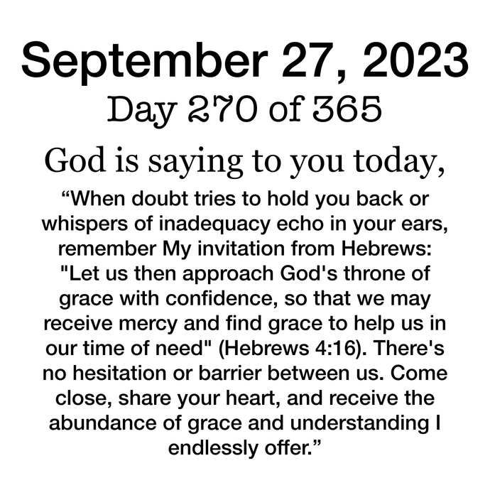 Devotional Day 270