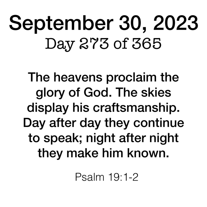 Scripture Day 273