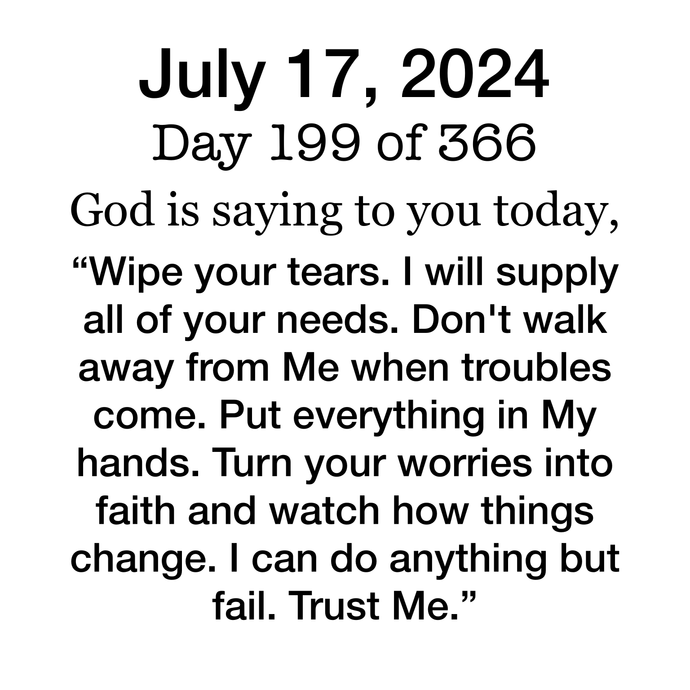 Devotional Day 199