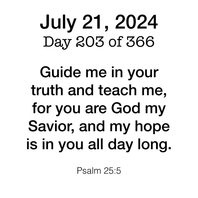 Scripture Day 203