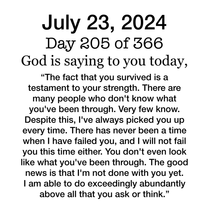 Devotional Day 205