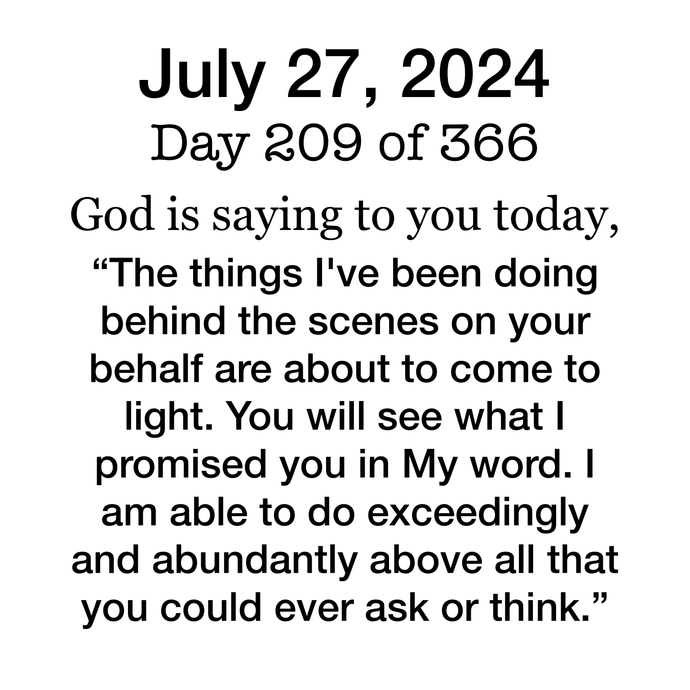 Devotional Day 209