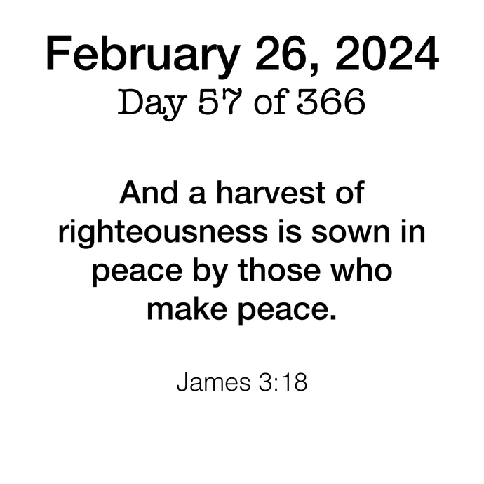 Scripture Day 57