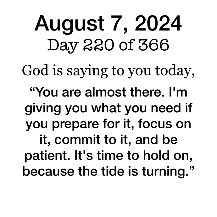 Devotional Day 220