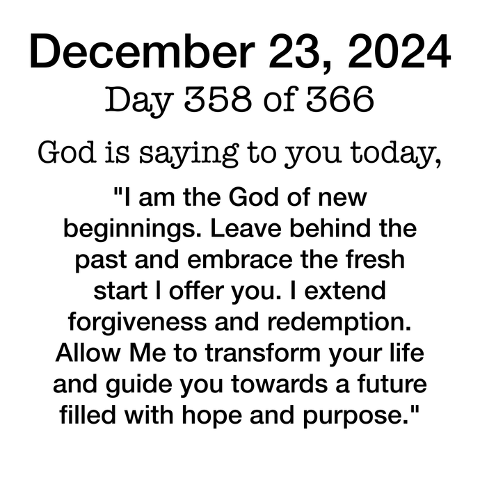 Devotional Day 358