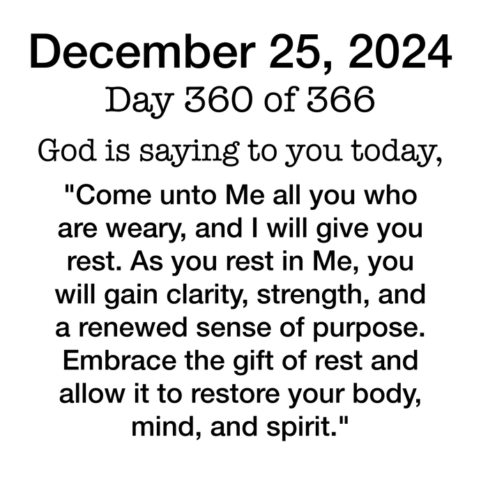 Devotional Day 360