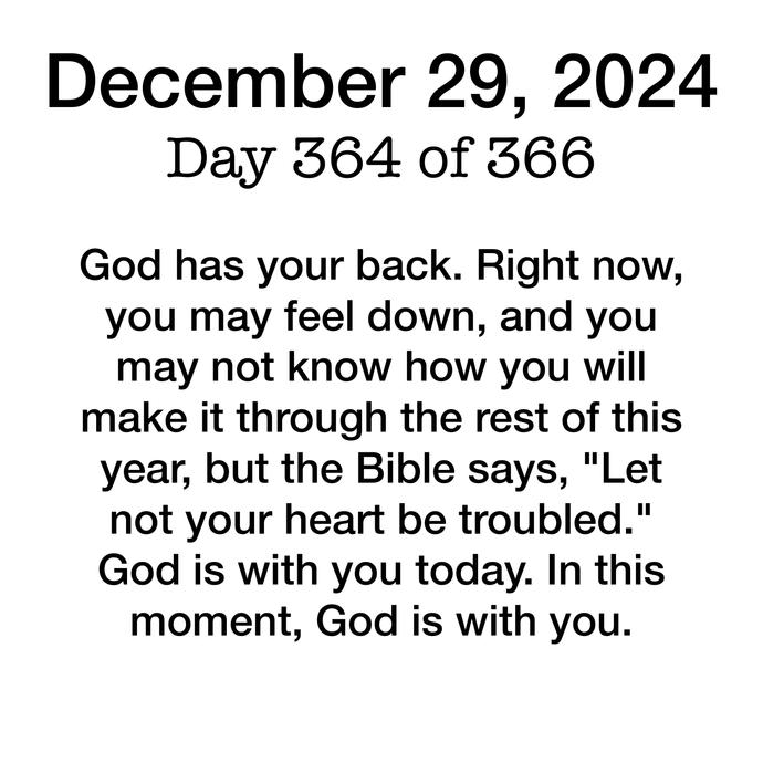 Devotional Day 364