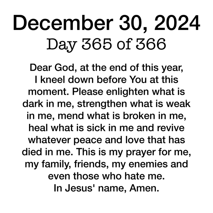 Devotional Day 365