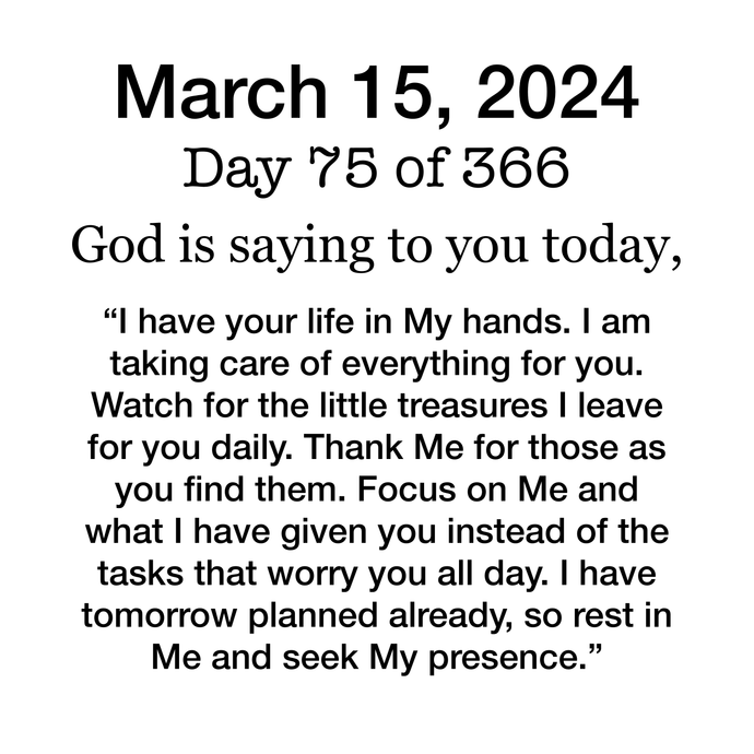 Devotional Day 75