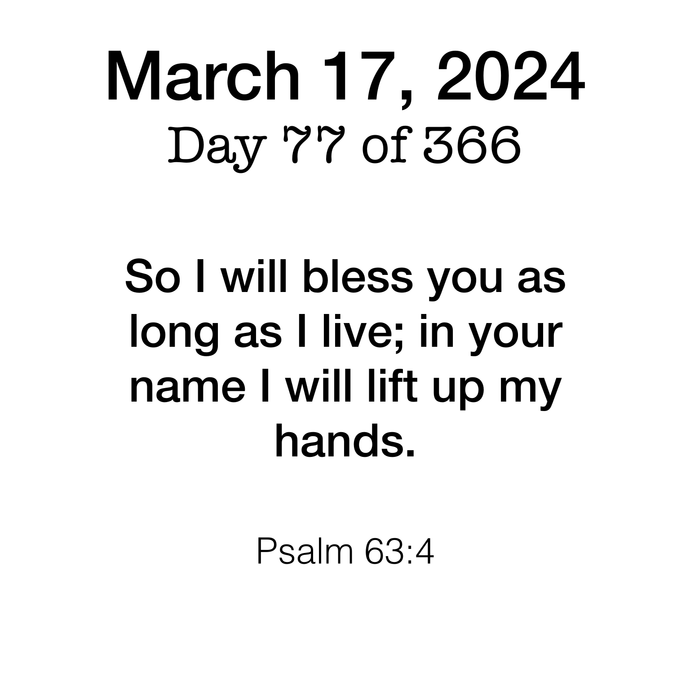 Scripture Day 77