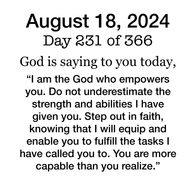 Devotional Day 231