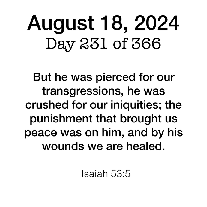 Scripture Day 231