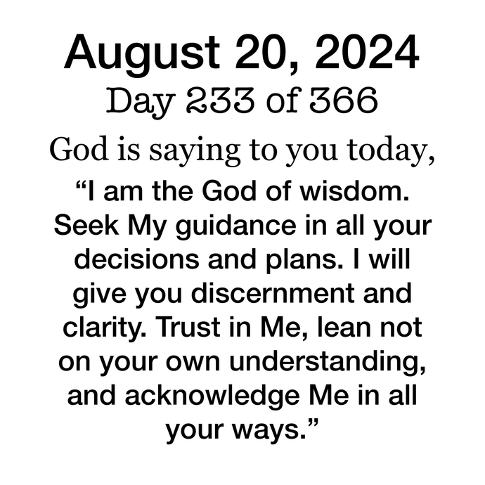 Devotional Day 233