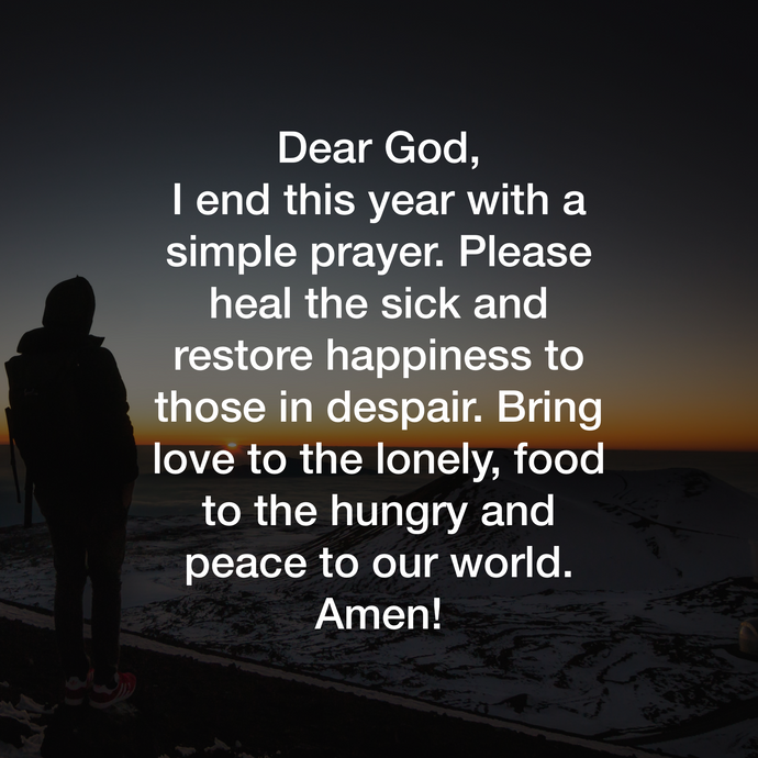 A simple prayer