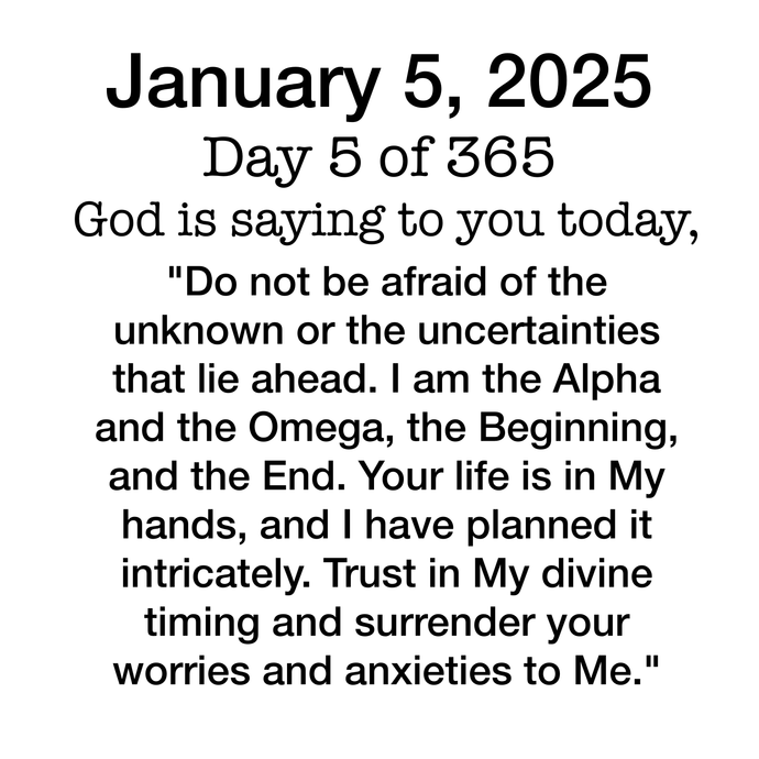 Devotional Day 5