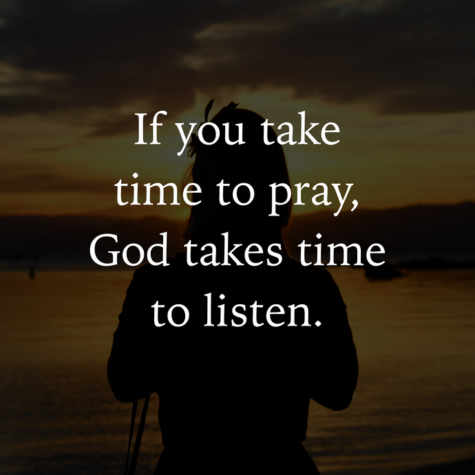 Time to pray 🙏