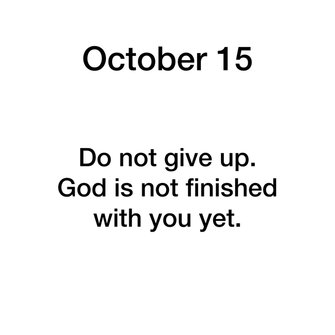 Day 288 Encouragement