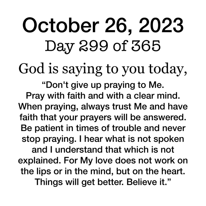 Day 299 Devotional