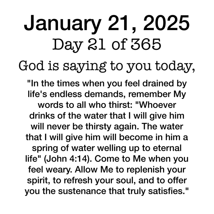 Devotional Day 21