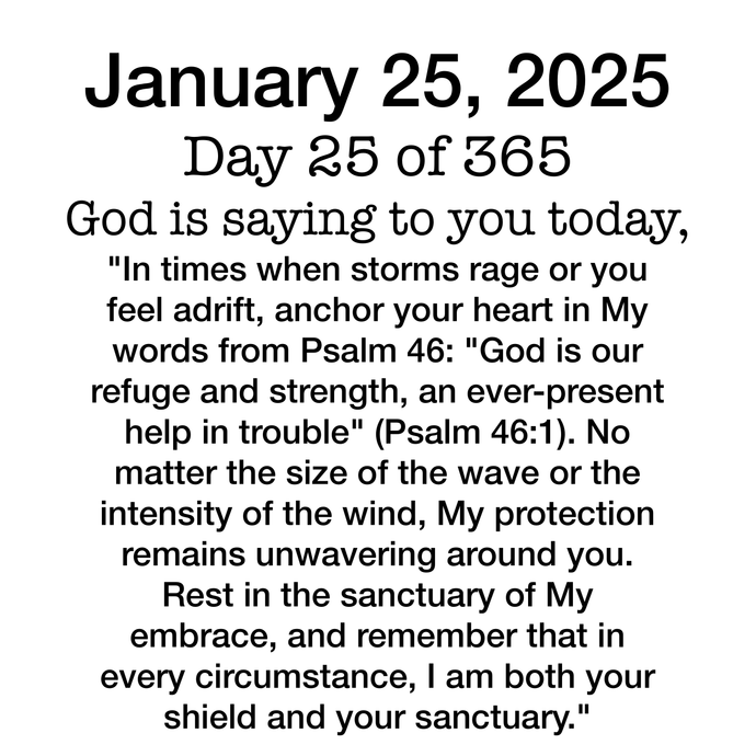 Devotional Day 25