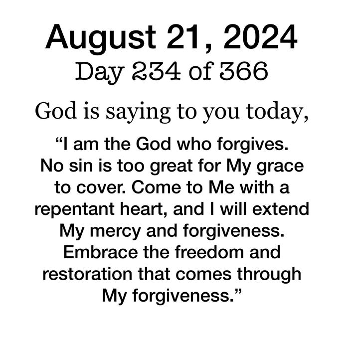 Devotional Day 234