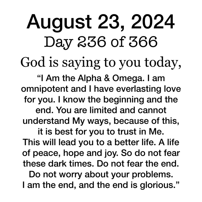 Devotional Day 236