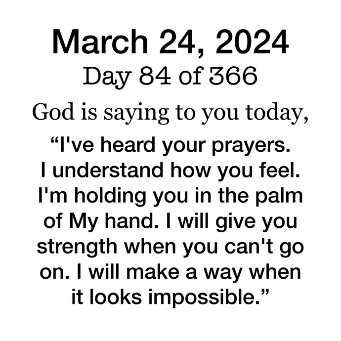 Devotional Day 84