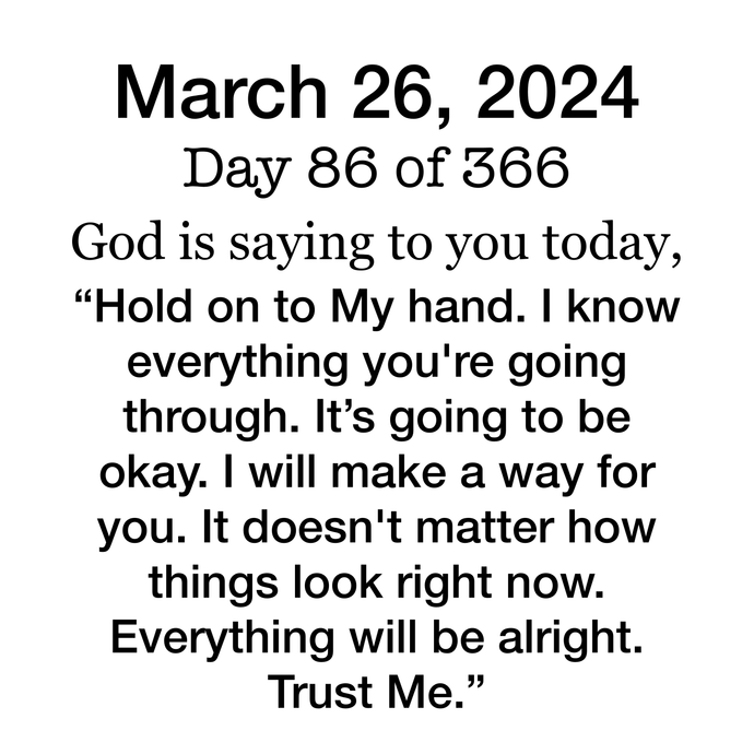 Devotional Day 86