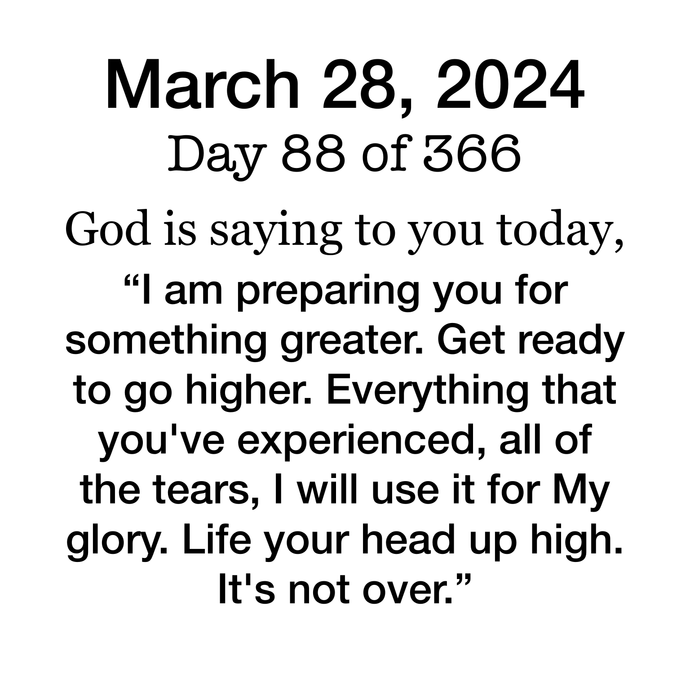 Devotional Day 88