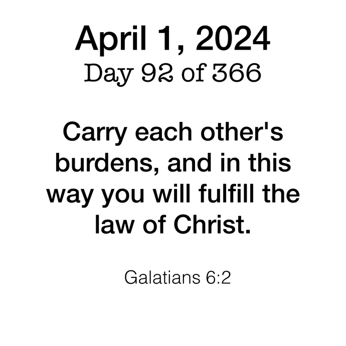 Scripture Day 92