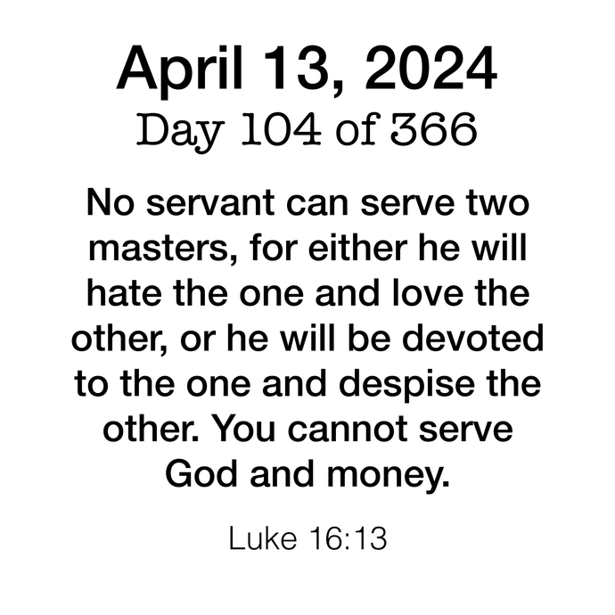 Scripture Day 104