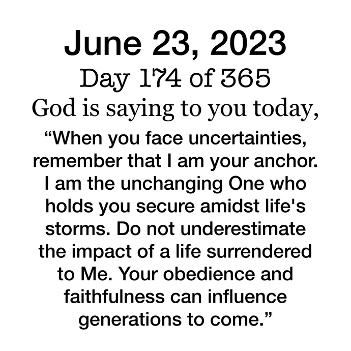Devotional Day 174
