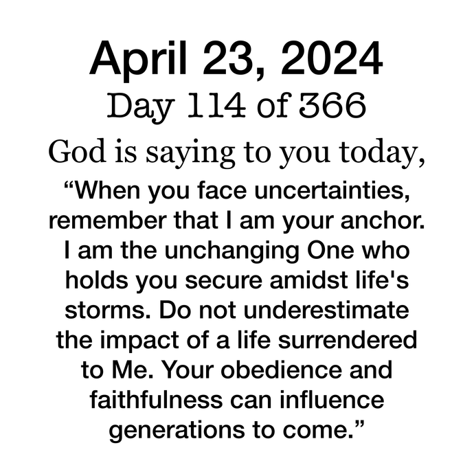 Devotional Day 114