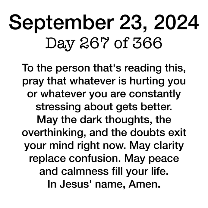 Devotional Day 267