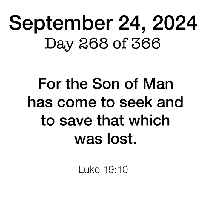 Scripture Day 268