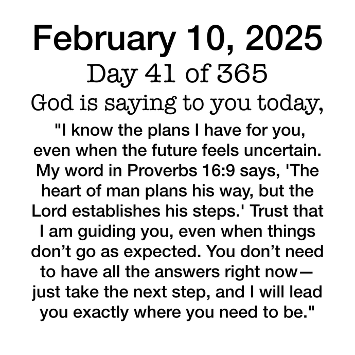 Devotional Day 41