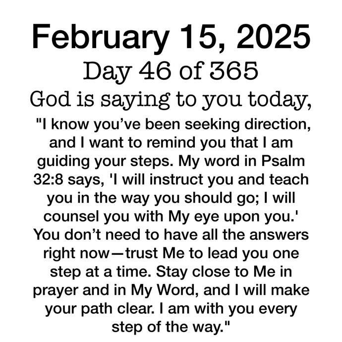 Devotional Day 46