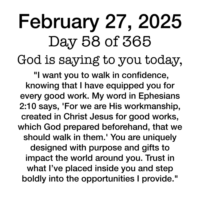 Devotional Day 58