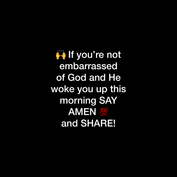 I woke up grateful