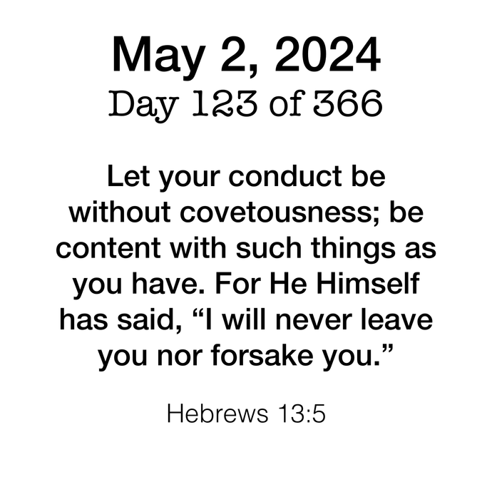Scripture Day 123