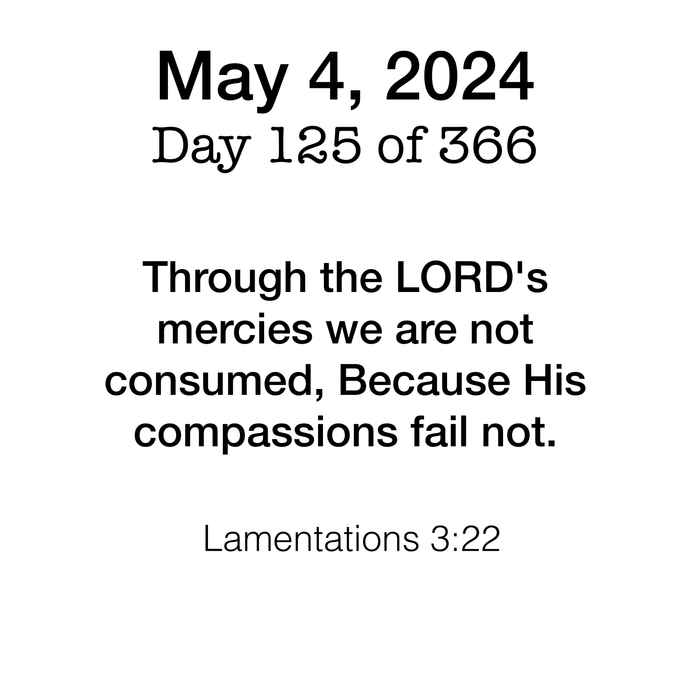 Scripture Day 125