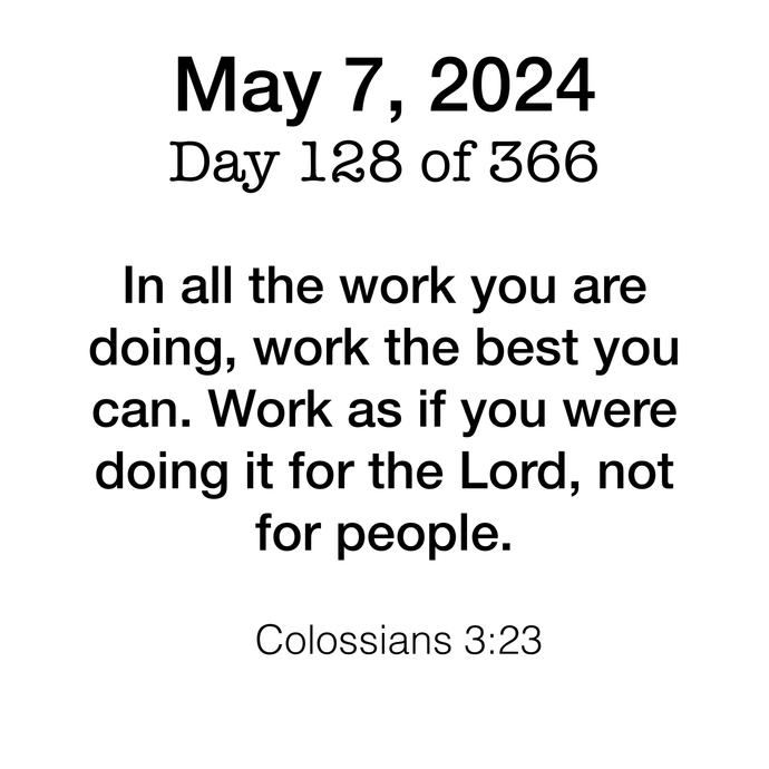 Scripture Day 128