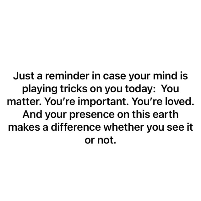A reminder ❤️
