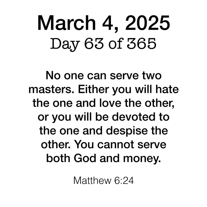 Scripture Day 63