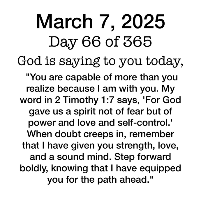 Devotional Day 66