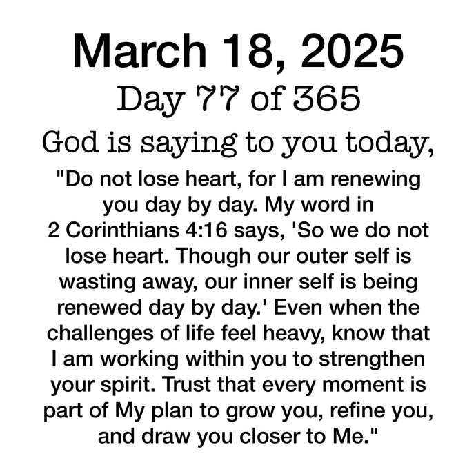 Devotional Day 77