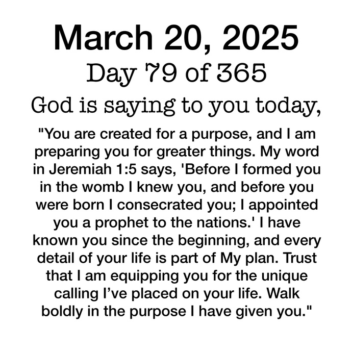 Devotional Day 79